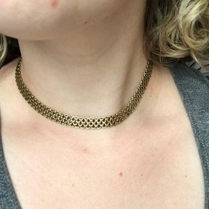 14 k gold choker